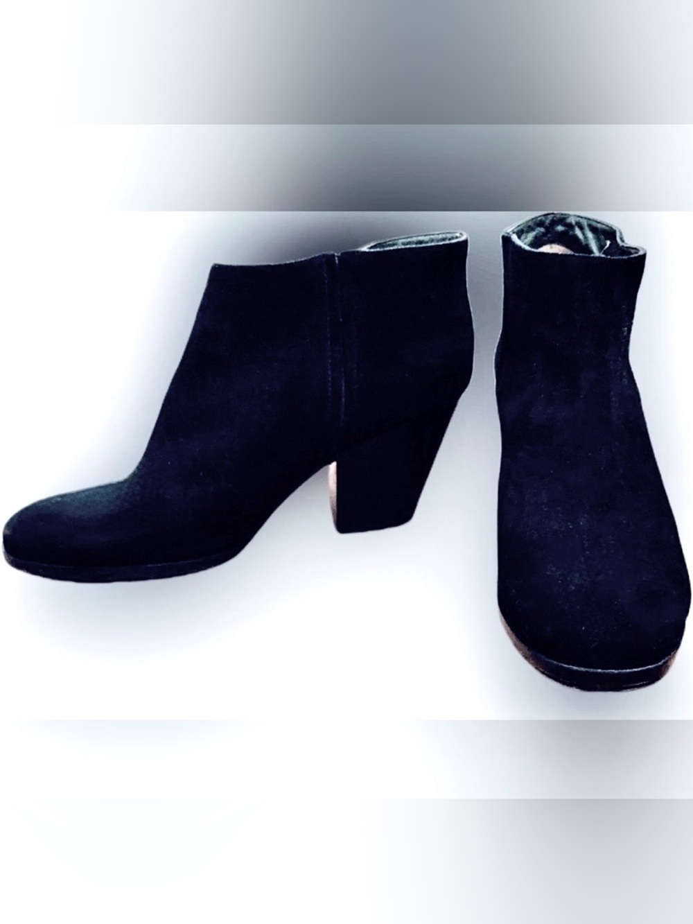 Rachel Comey Black Suede Ankle Boots Sz 10